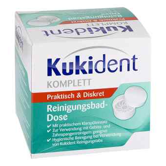 Kukident Komplett Pojemnik do czyszczenia protez zamów na apo-discounter.pl