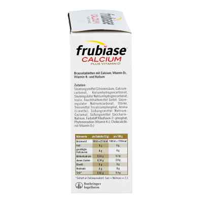 Frubiase Wapń +witamina D tabletki musujące Frubiase Wapń +witamina D tabletki musujące