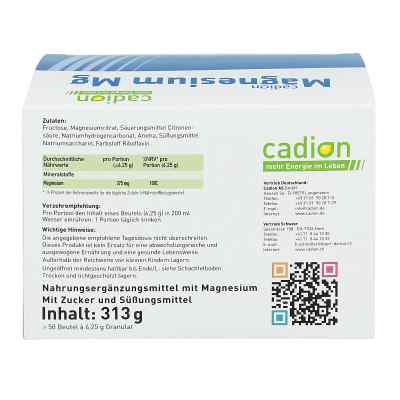 Cadion Magnesium Mg Granulat Beutel zamów na apo-discounter.pl