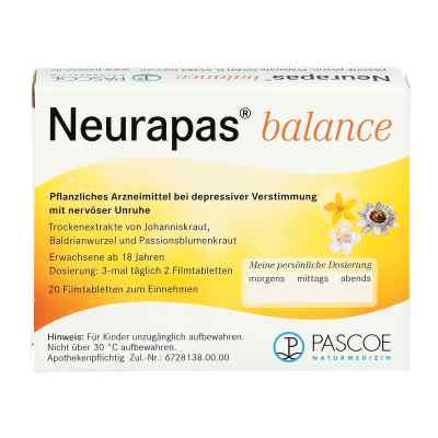 Neurapas Balance Filmtabl. Neurapas Balance Filmtabl.