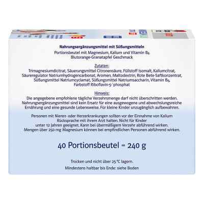 Doppelherz System Magnez+Potas (cytrynian) w saszetkach zamów na apo-discounter.pl