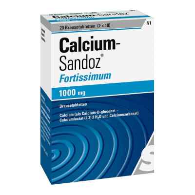 Calcium Sandoz fortissimum Brausetabl. zamów na apo-discounter.pl
