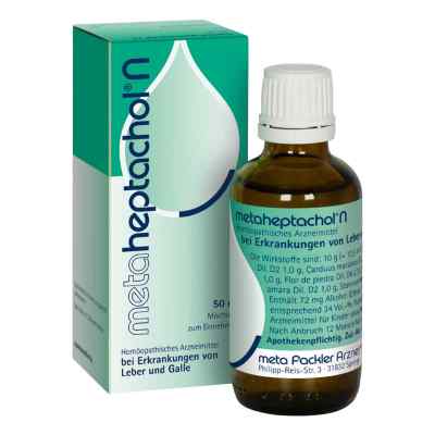 Metaheptachol N Tropfen 50 ml od meta Fackler Arzneimittel GmbH PZN 01596532