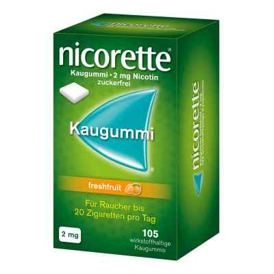 Nicorette 2 mg Freshfruit Kaugummi zamów na apo-discounter.pl