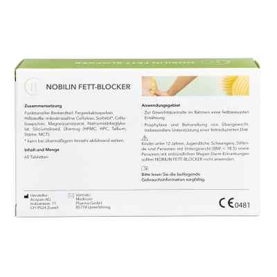 Nobilin Fett-blocker tabletki zamów na apo-discounter.pl