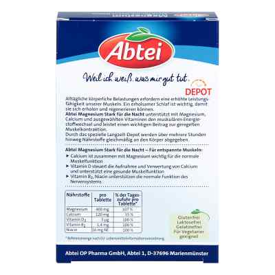Abtei Magnez Depot tabletki na noc zamów na apo-discounter.pl