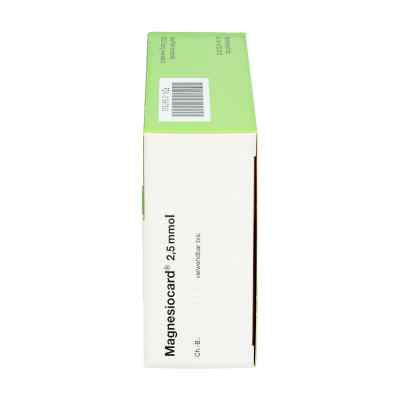 Magnesiocard 2,5 mmol Filmtabl. Magnesiocard 2,5 mmol Filmtabl.