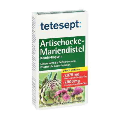 Tetesept Ostropest + Karczoch kapsułki zamów na apo-discounter.pl