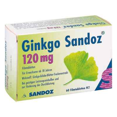 Ginkgo Sandoz 120 mg Filmtabl. zamów na apo-discounter.pl