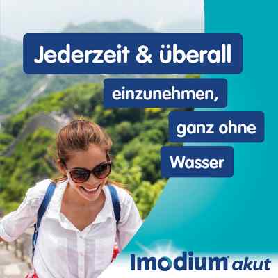 Imodium akut lingual Tabletki przeciw biegunce zamów na apo-discounter.pl