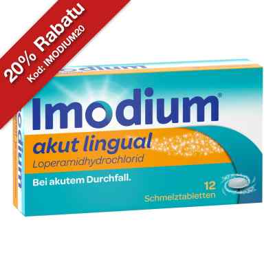 Imodium akut lingual Tabletki przeciw biegunce