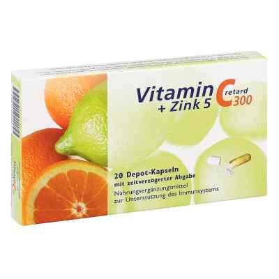 Vitamin C 300 + Zink 5 retard Kapseln zamów na apo-discounter.pl