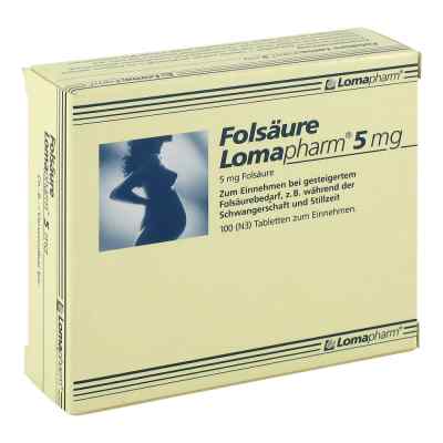 Folsaeure Lomapharm 5 mg Tabl. zamów na apo-discounter.pl
