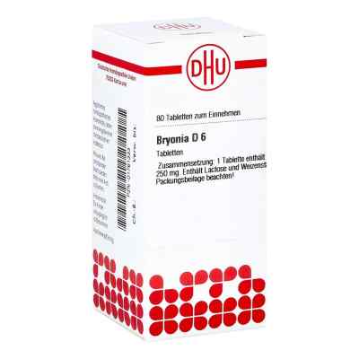Bryonia D 6 Tabl. 80 szt. od DHU-Arzneimittel GmbH & Co. KG PZN 01761333