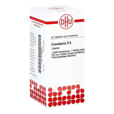 Cinnabaris D 6 Tabl. 80 szt. od DHU-Arzneimittel GmbH & Co. KG PZN 01766359
