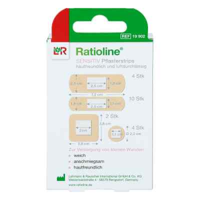 Ratioline sensitive Pflasterstrips in 4 Groessen zamów na apo-discounter.pl