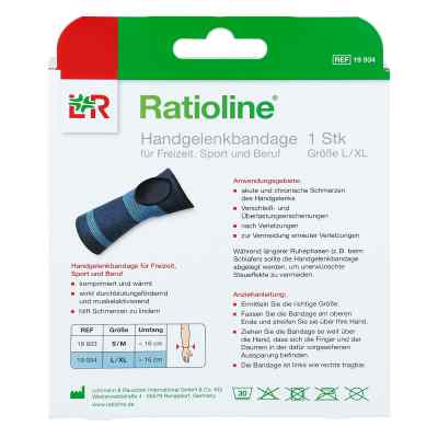 Ratioline active Handgelenkbandage L/xl zamów na apo-discounter.pl