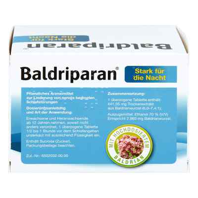 Baldriparan stark tabletki powlekane na noc zamów na apo-discounter.pl