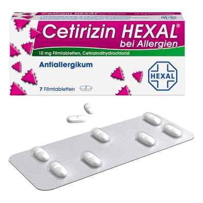 Cetirizin Hexal na alergie tabletki zamów na apo-discounter.pl