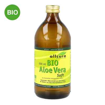 Aloe Vera Bio sok 500 ml od allcura Naturheilmittel GmbH PZN 01866049
