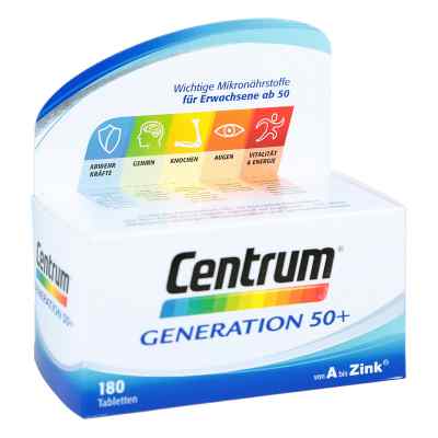 Centrum Gen.50+ A-zink+floraglo Lutein Caplette zamów na apo-discounter.pl