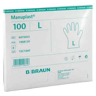 Manuplast Einmal Handschuhe gross, hell zamów na apo-discounter.pl