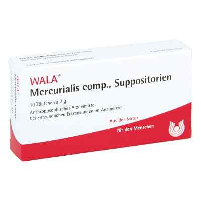 Mercurialis comp. Suppos. 10X2 g od WALA Heilmittel GmbH PZN 01880687