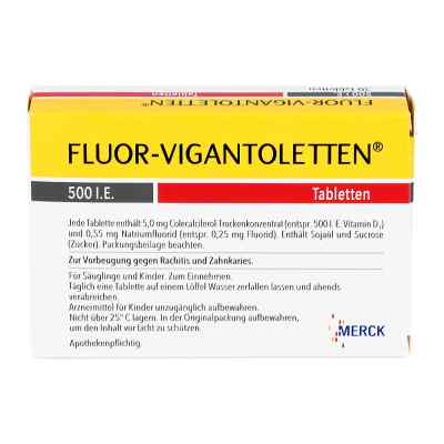 Fluor Vigantoletten 500 Tabl. Fluor Vigantoletten 500 Tabl.