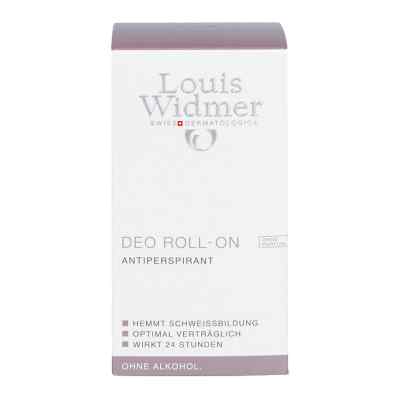 Louis Widmer Deo Roll On antyperspirat, nieperfumowany Louis Widmer Deo Roll On antyperspirat, nieperfumowany