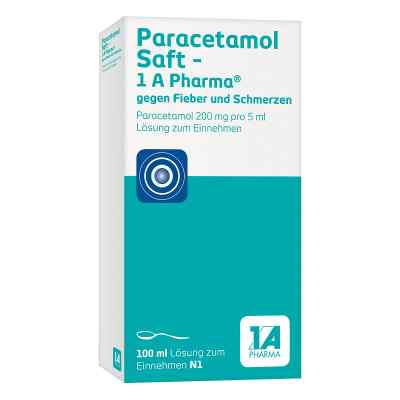 Paracetamol Saft 1a Pharma zamów na apo-discounter.pl