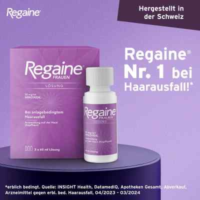 Regaine ampułki na wypadanie włosów dla kobiet 3x60 ml zamów na apo-discounter.pl