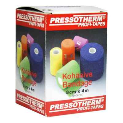 Pressotherm Kohaesive Bandage 8cmx4m gruen zamów na apo-discounter.pl