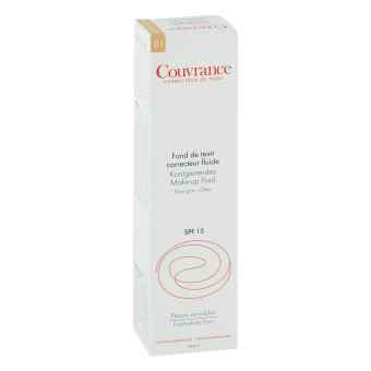 Avene Couvrance podkład korygujący we fluidzie - porcelanowy 01 zamów na apo-discounter.pl