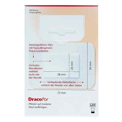 Dracopor Wundverband 7,2x5cm steril zamów na apo-discounter.pl