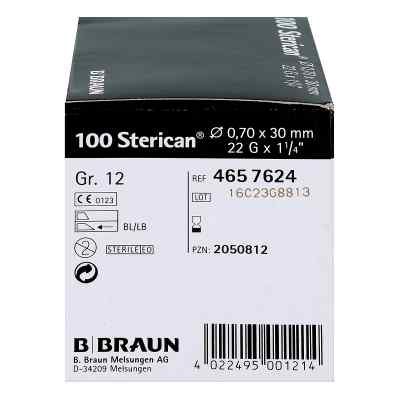 Sterican Kan.luer-lok 070x30mm igła roz. 12 czarna zamów na apo-discounter.pl