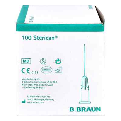 Sterican Kan.luer-lok 060x30mm igła roz. 14 niebieska zamów na apo-discounter.pl