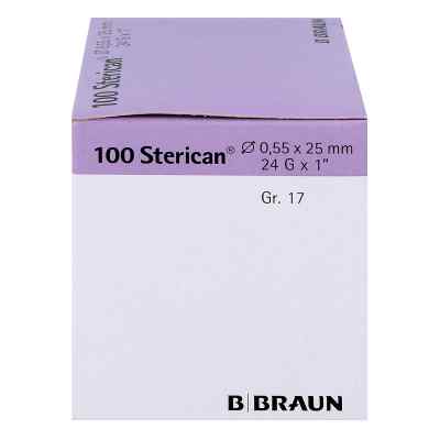 Sterican Kan.luer-lok 0,55x25mm Gr.17 lila zamów na apo-discounter.pl