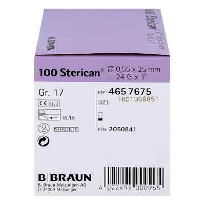 Sterican Kan.luer-lok 0,55x25mm Gr.17 lila zamów na apo-discounter.pl