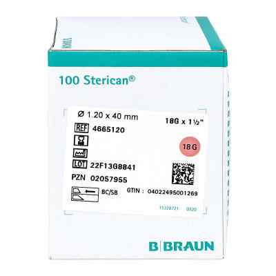 Sterican Kanuelen 18gx1 1/2 1,2x40 mm zamów na apo-discounter.pl