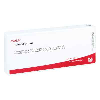 Pulmo/ Ferrum ampułki 10X1 ml od WALA Heilmittel GmbH PZN 02086483