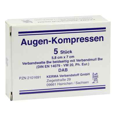 Augenkompressen unsteril 5,8x7cm zamów na apo-discounter.pl