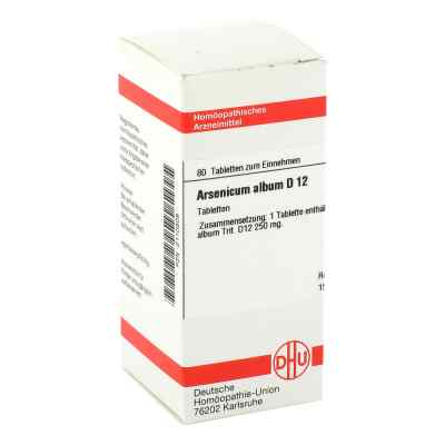 Arsenicum Album D 12 Tabl. 80 szt. od DHU-Arzneimittel GmbH & Co. KG PZN 02110508