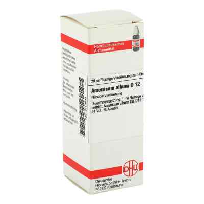 Arsenicum Album D 12 Dil. 20 ml od DHU-Arzneimittel GmbH & Co. KG PZN 02110543