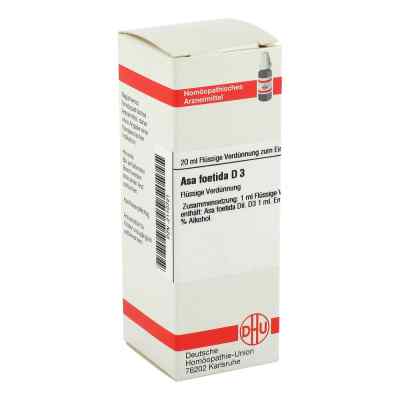 Asa Foetida D 3 Dil. 20 ml od DHU-Arzneimittel GmbH & Co. KG PZN 02110721