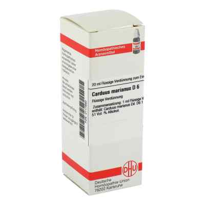 Carduus Marianus D 6 Dil. 20 ml od DHU-Arzneimittel GmbH & Co. KG PZN 02117893
