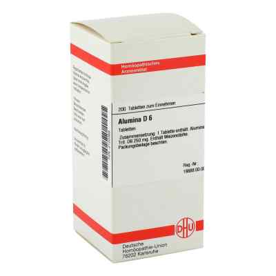 Alumina D 6 Tabl. 200 szt. od DHU-Arzneimittel GmbH & Co. KG PZN 02120369