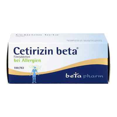 Cetirizin beta Filmtabl. Cetirizin beta Filmtabl.