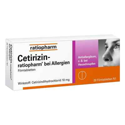 Cetirizin ratiopharm b.Allerg.10 mg Filmtabl. zamów na apo-discounter.pl