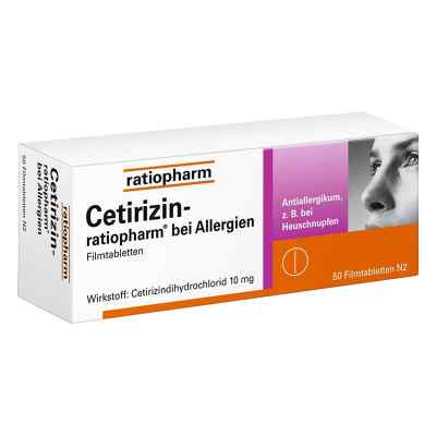 Cetirizin ratiopharm b.Allerg.10 mg Filmtabl. zamów na apo-discounter.pl
