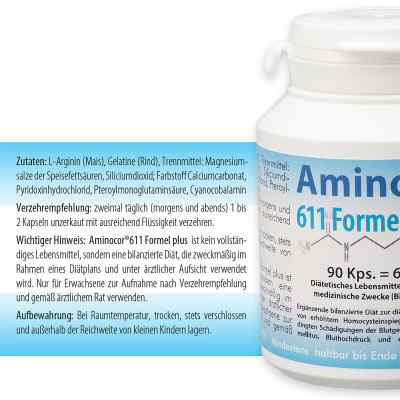 Aminocor 611 Formel plus Kapseln Aminocor 611 Formel plus Kapseln